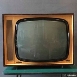 poste de televison vintage